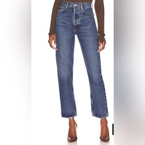 NWT Agolde 90s Pinch High Waist Straight Leg Organic Cotton Jeans Size 28